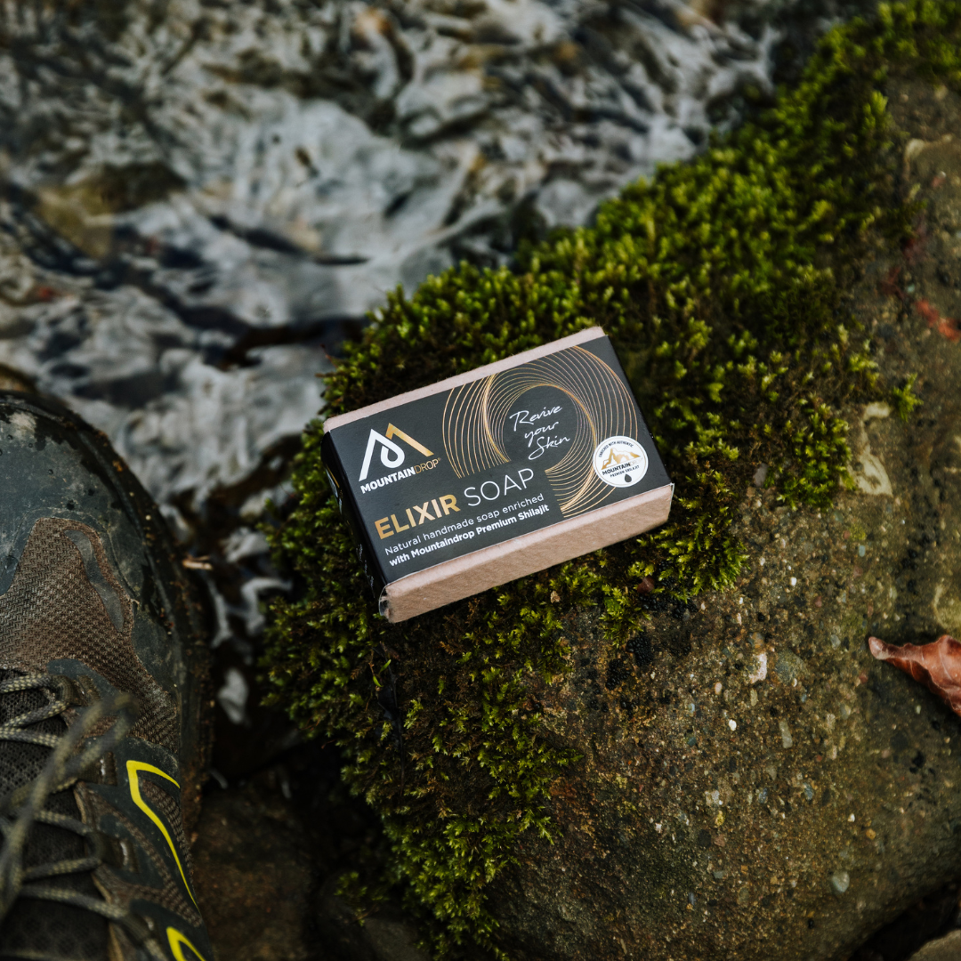 Elexir Seife mit Mountaindrop Shilajit
