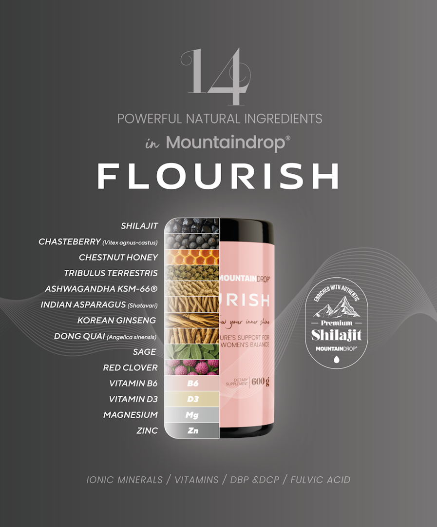 Flourish: Natürliche Mischung für Frauen 600g